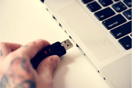 usb backup laptop